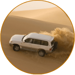 Dune Bashing in Dubai